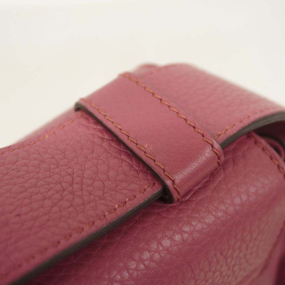 GUCCI Pink Leather GG Marmont Shoulder Bag - Picture 8 of 12